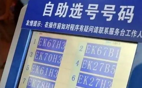 机动车号牌几天可以拿到