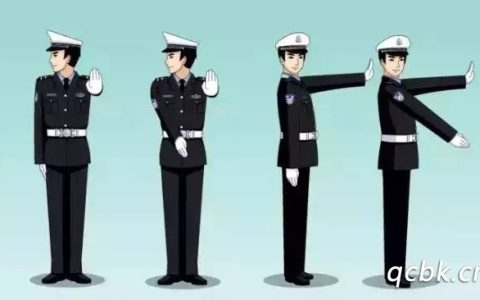 左转弯待转信号是什么手势