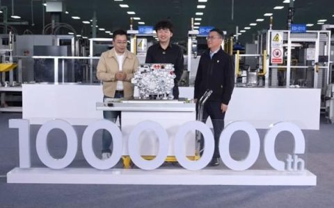 深蓝汽车第一百万台电驱下线！94.13%全球顶尖效率树立行业新标杆