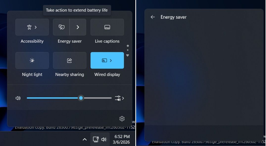 Win11超实用改进! 节能器面板可一键切换深浅色模式