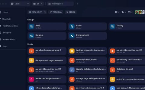 这几款SSH工具真的够用了! Linux好用的ssh工具推荐