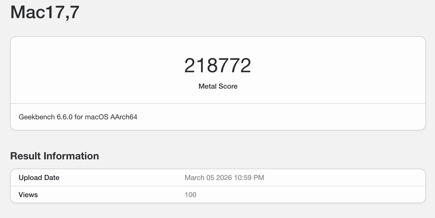 18核干翻32核M3 Ultra! 苹果M5 Max跑分曝光