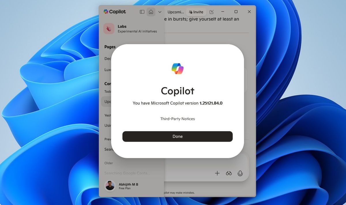 上线密码同步与内置浏览器! Win11测试新版Copilot