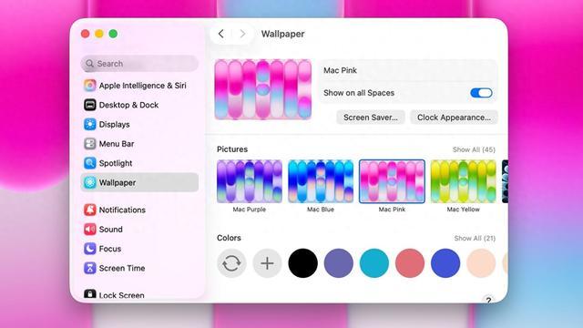 新增MacBook Neo壁纸! 苹果 macOS 26.4 开发者预览版 Beta 4发布