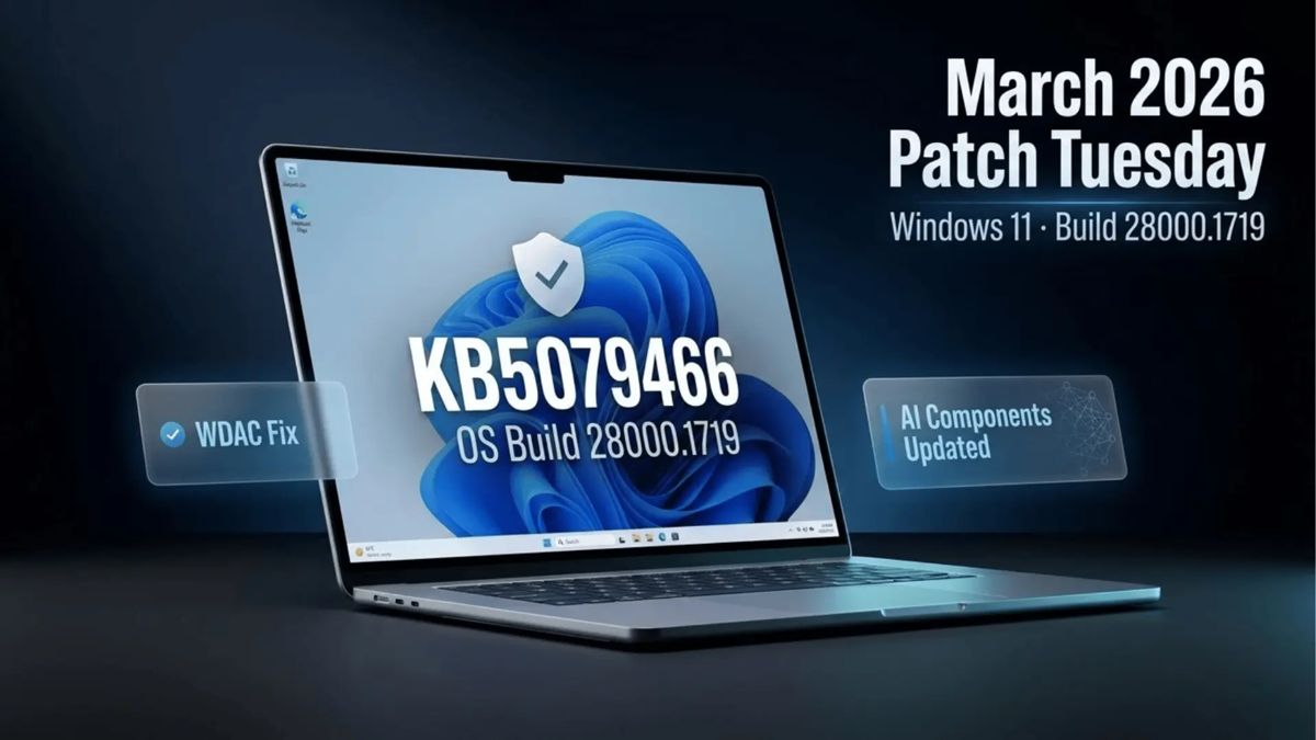 Win11 26H1预览版Build 28000.1719发布:附KB5079466完整更新日志