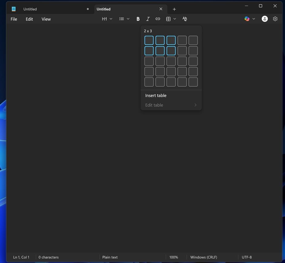 测试原生插入图片! 微软Win11版记事本将告别纯文本