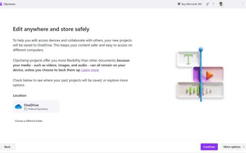 无法剪辑视频警告! 微软强制Win11 Clipchamp绑定OneDrive