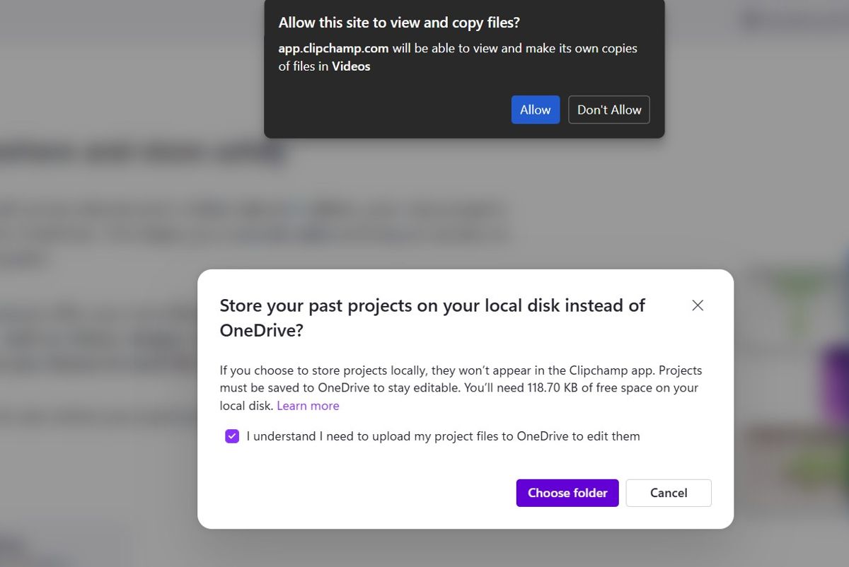 无法剪辑视频警告! 微软强制Win11 Clipchamp绑定OneDrive
