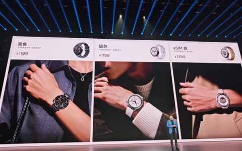小米最精致手表! 小米Watch S5正式发布 1199元起