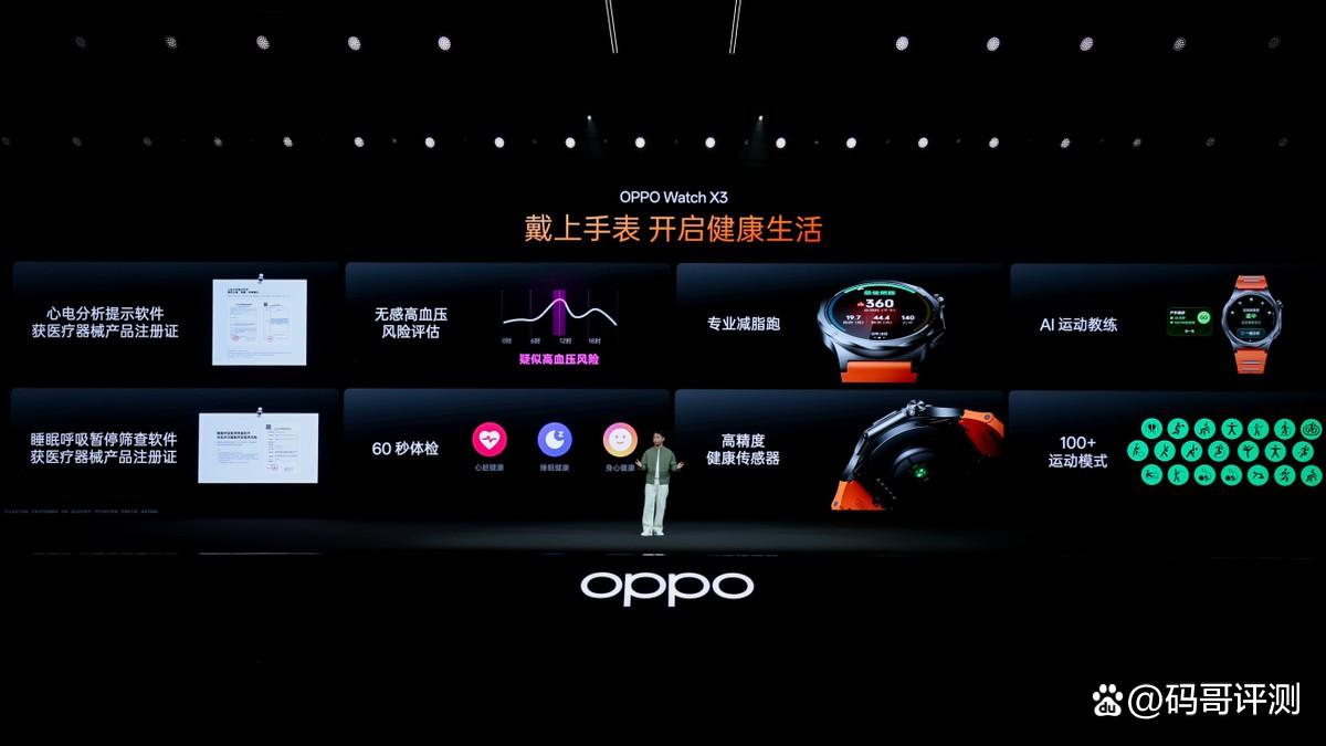 年轻人也需要关注高血压风险! OPPO Watch X3正式发布
