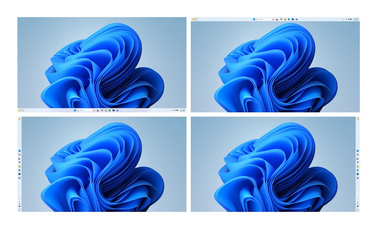 可自定义尺寸! Win11将引入Win10式紧凑型任务栏