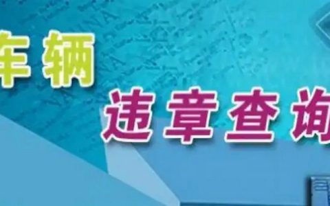 怎么查询交通违章