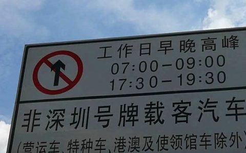 深圳限行2022最新规定是什么