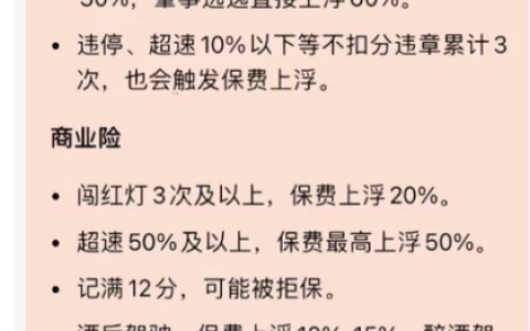 违章越多车险越贵！多家保险公司证实确有此事 律师给出说法