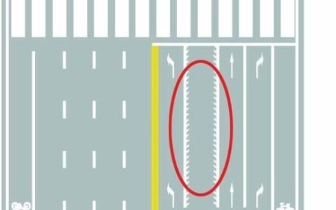 可变导向车道线什么意思