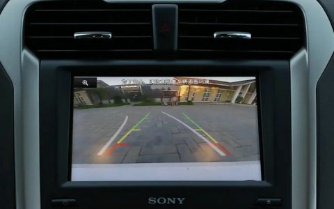 倒车影像不显示辅助线怎么回事