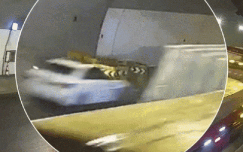 男子连续驾驶一天一夜 中途仅休息2小时 最后30公里撞了