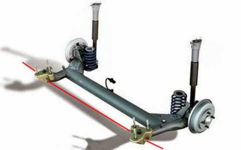 扭力梁式非独立悬架的利与弊