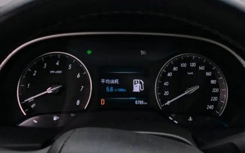 英朗油耗显示怎么调出来