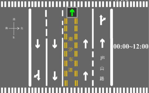 潮汐车道是什么意思