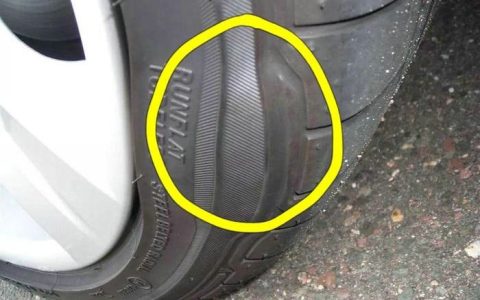 轮胎鼓了个小包还能开多久