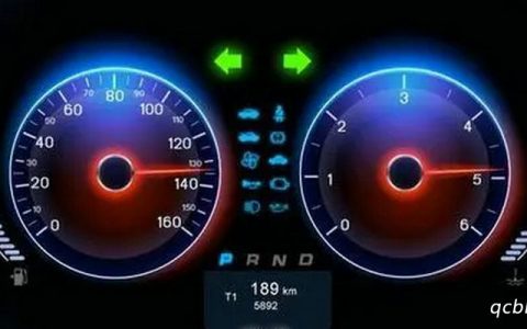 车辆仪表盘上的各种故障显示灯