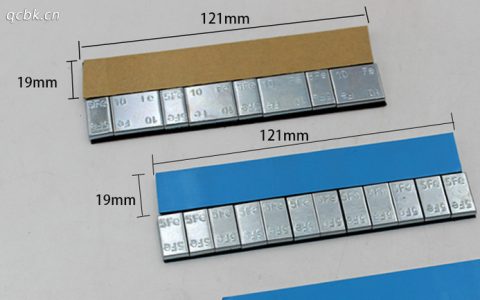 轮毂上的小铁片是干什么用的