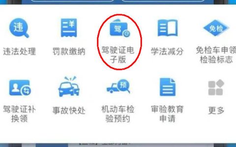 刚考完科四怎么申请电子驾照
