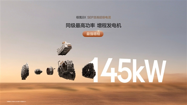 新能源“公路之王” 极氪8X动力信息公布:混动首个三电机兆瓦电驱