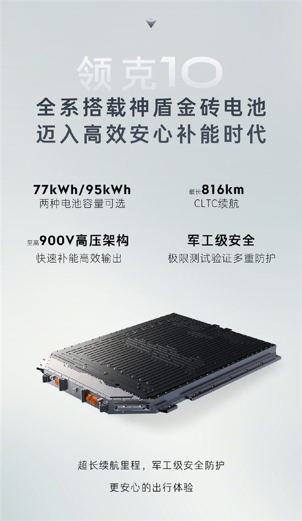 双电机四驱近1000马力 领克10+性能轿车发布：零百3秒级