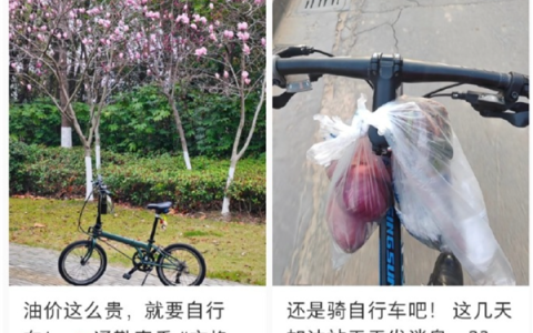 油价上涨网友改骑车上班了！往返30km 1个月省600元油钱