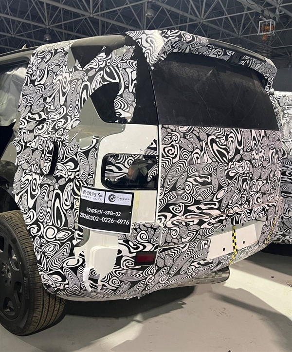 奇瑞路虎神行者实车图意外曝光:六座设计、中控配有远端屏