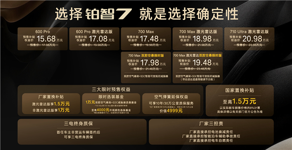 预售15.68万起 广汽丰田铂智7上市定档:很能打的合资纯电来了