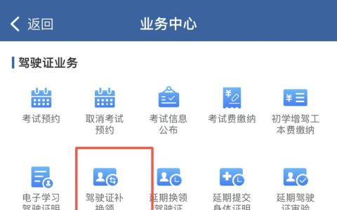 驾驶证期满怎么在12123上办理换证