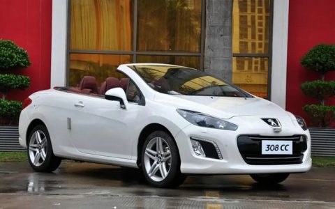 二手标致308cc敞篷跑车报价多少钱