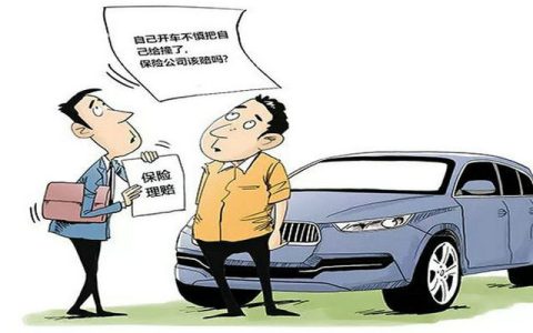 小汽车自己撞坏了保险怎么赔