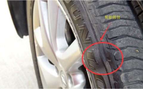 车胎有点鼓包怎么办