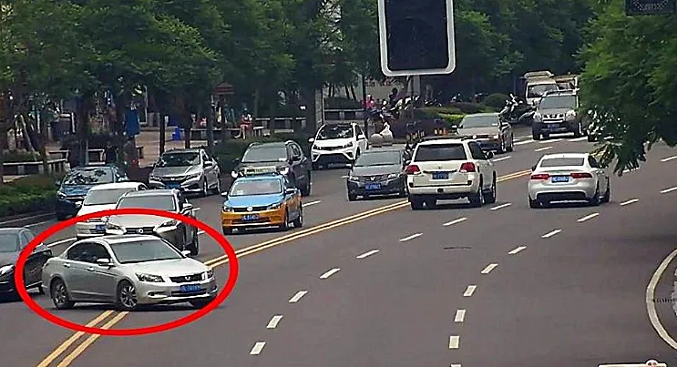 机动车违反禁止标线指示的扣几分