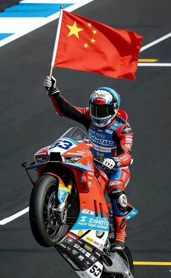 这张图封神！张雪机车兑现早年承诺：看我怎样用中国制造干掉日本制造