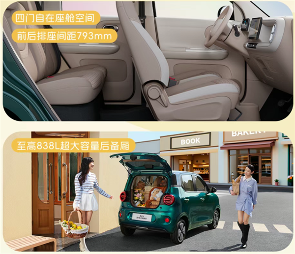 中国品牌纯电车销冠!五菱全新宏光MINI EV上市:置换补贴4.28万起