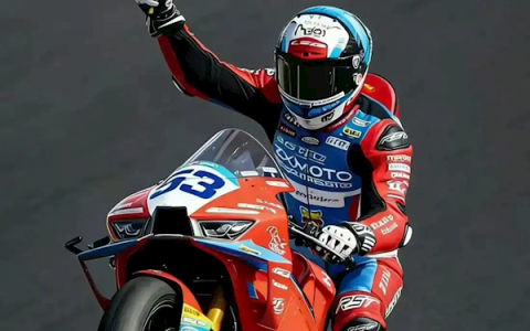 张雪机车的冠军赛车上这六个字火了！村民感动：看到直播眼泪都快出来了