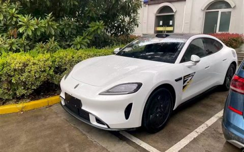 续航最远905km 尚界Z7白色版实车曝光：配黑轮圈真精神