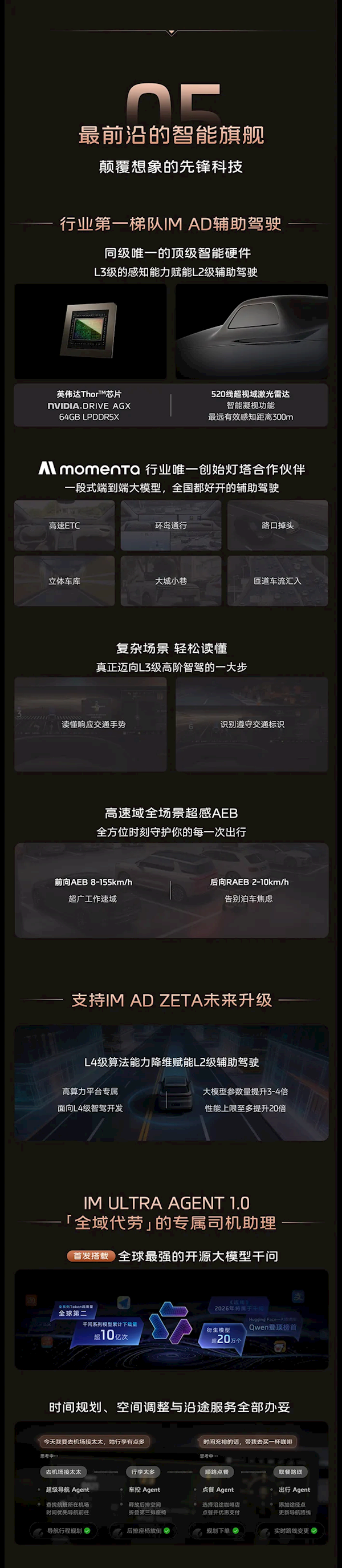 百万级底盘、科技配置下放至30万级！智己LS8开启预售：25.98万起