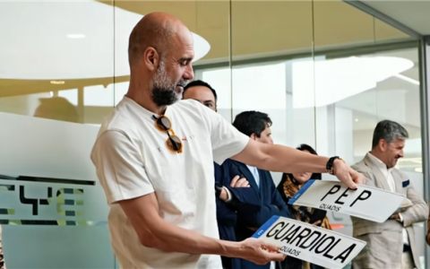 比亚迪名人车主再加一！足坛名帅瓜迪奥拉喜提海狮07 EV