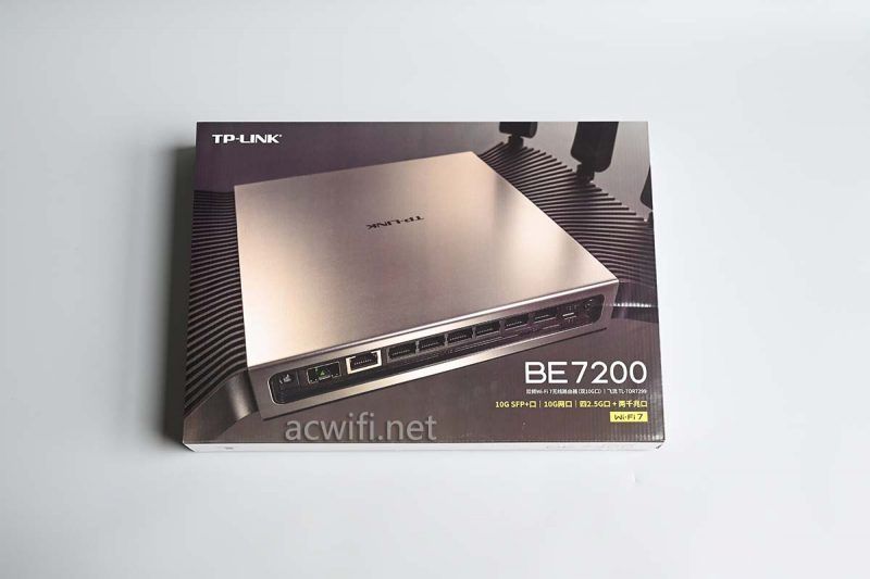 双万兆+四个2.5G口BE7200无线路由器! 普联TPLINK 7DR7299拆机测评
