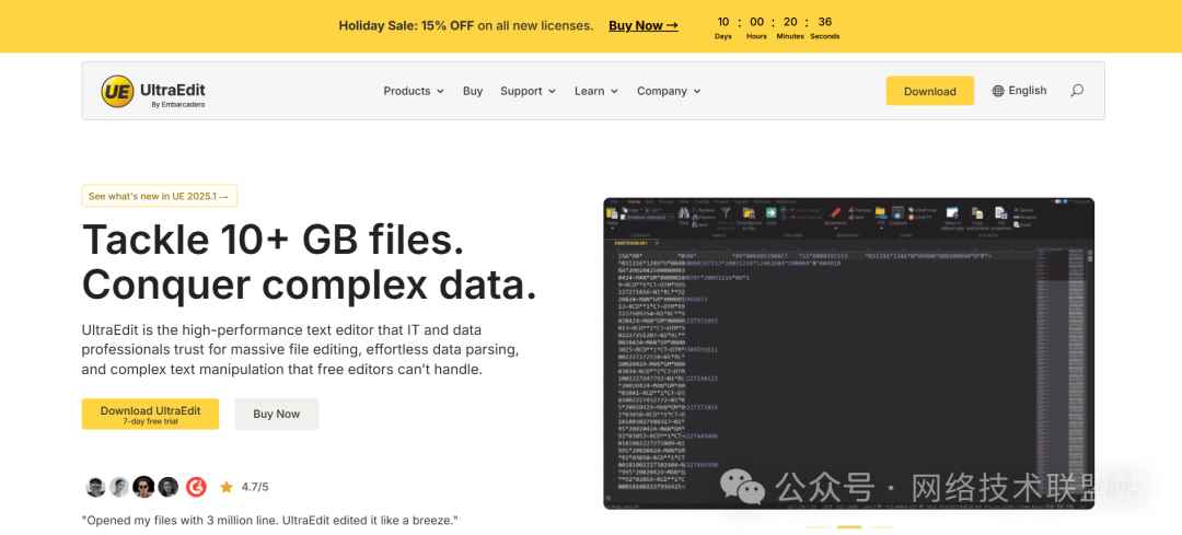 网络工程师必备的6款配置文件编辑神器:替代Notepad++!