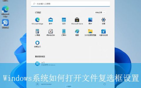 如何启用项目复选框? Windows系统打开文件复选框设置的教程