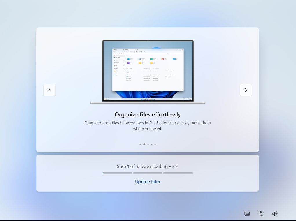 装机初次设置可跳过强制更新! 外媒实测Win11 OOBE 新增稍后更新