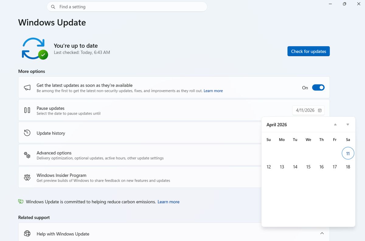 装机初次设置可跳过强制更新! 外媒实测Win11 OOBE 新增稍后更新