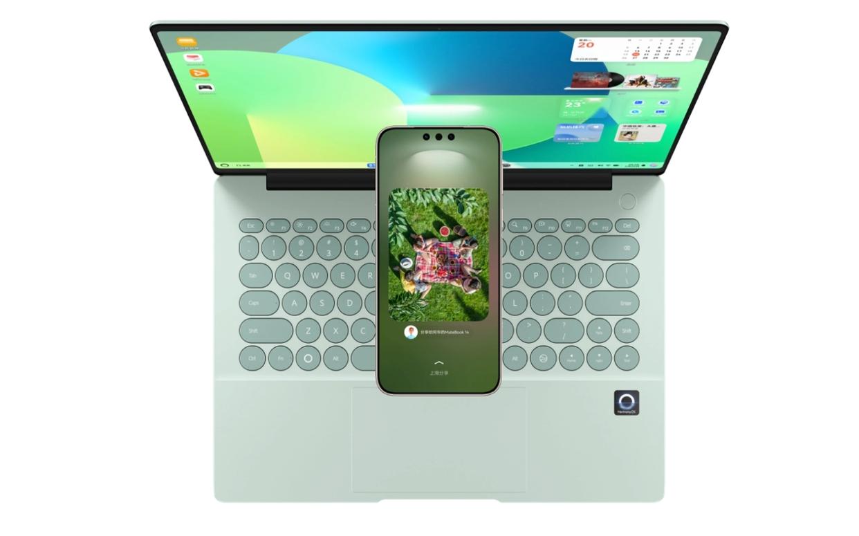 麒麟X90芯片+21小时超长续航! 华为MateBook 14鸿蒙版发布 6599元起